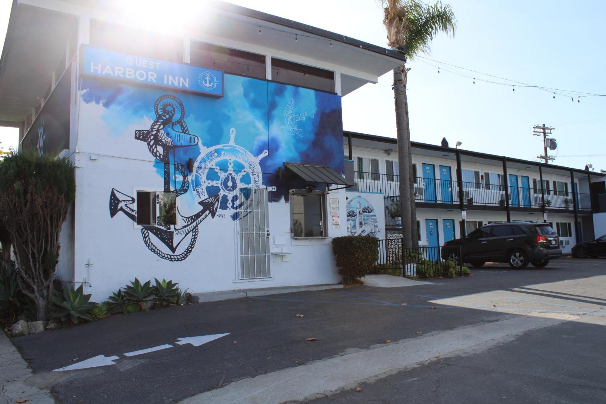 Guest Harbor Inn- Port Of Los Angeles San Pedro المظهر الخارجي الصورة